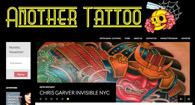 Another Tattoo Website Image